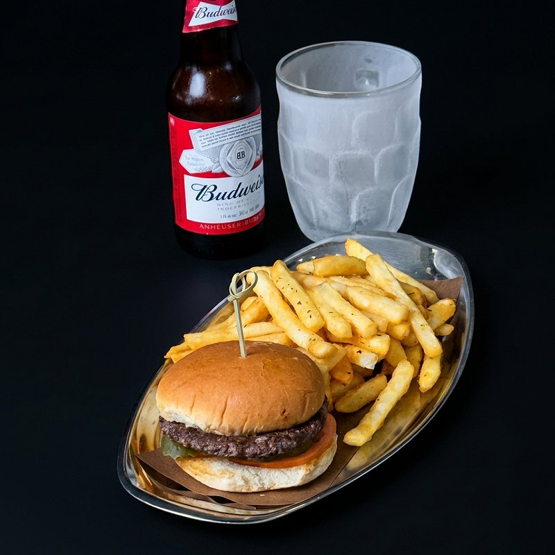 Mini Burger With Fries & Beer – Economic & Combo | Tehroon60