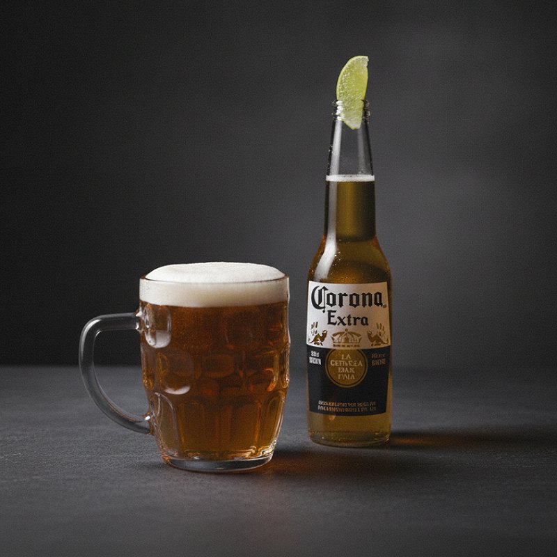 Corona Bottle With Frosted Glass – Beers | Tehroon60
